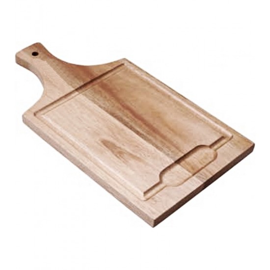 Tabua Para Carne 45cm Comprimento Por 24cm Largura Em Madeira